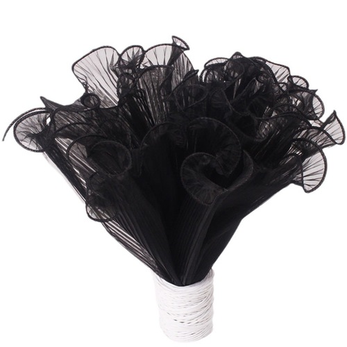 Flower Shadow Goddess Festival Spray Yarn Dream Series Pleated Wave Three-dimensional Ruffles Mesh Flower Packaging Materials