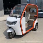 厂家批发直销三人座位可配五58ah长里程电池上楼充电可加雨帘