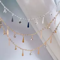 Chain drop-shaped handmade, hair accessory, DIY