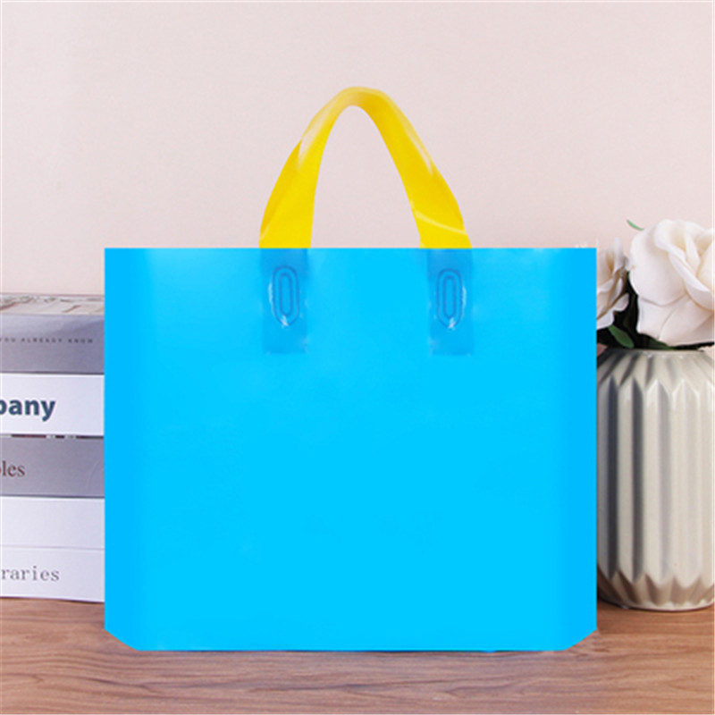 Bolsa de plástico simple engrosada tienda de ropa para niños bolsa caja de zapatos bolso maquillaje bolsa de regalo bolsa de logotipo de embalaje