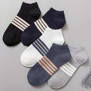 I 74014 Men's Breathable Striped Socks �l�y���m �羳�W��