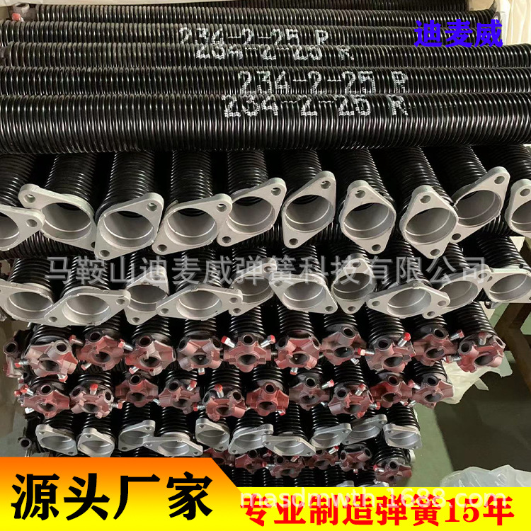 卷闸门弹簧 配套卷帘门弹簧 卷帘门拉簧 出口车库门弹簧