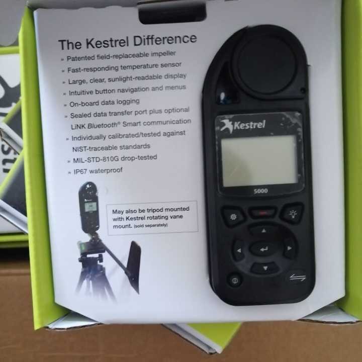 美国Kestrel NK 5000手持风速仪户外气象便携式自动气象站