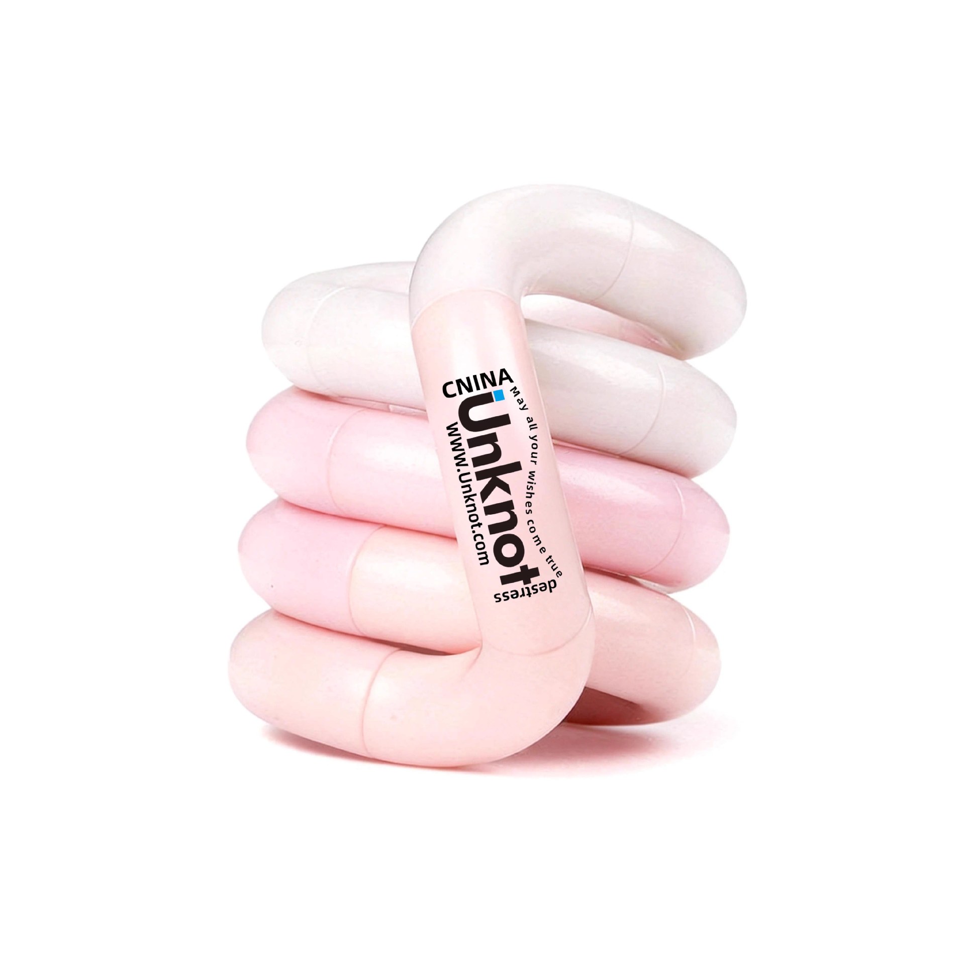 Unknot oficial genuino Twist Le Tang el mismo tipo de juguete de artefactos descomprimidos tango sensible a la temperatura decoloración pellizco pellizco pellizco 6