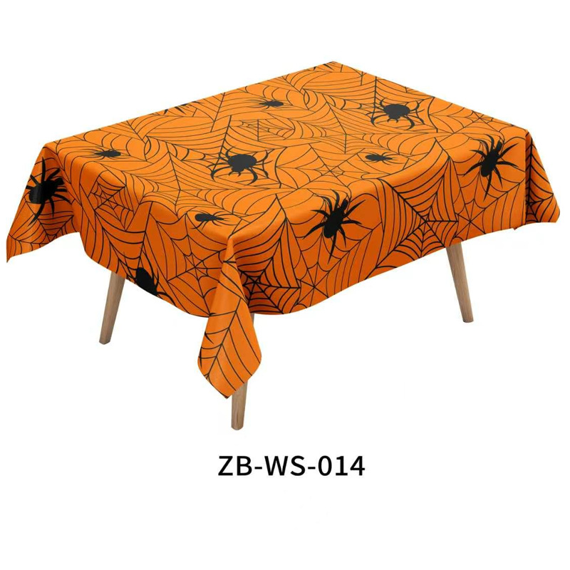 Mantel desechable para fiestas transfronterizas de Halloween, Navidad y Año Nuevo, mantel de Disney, perlado, material MOPP sin necesidad de lavado