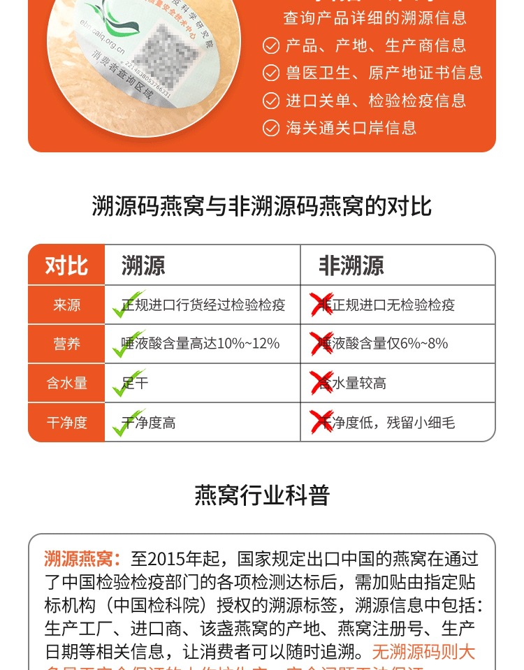 Edible Bird Nest Yan Wo 100g Gift Box Dried White Swiftlet Cups for Cooking and Nourishing Soups in use