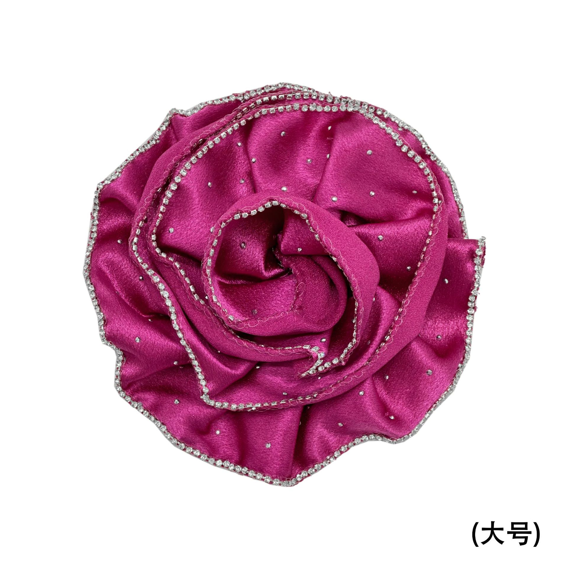 Shangxin perforación en caliente irregular flor tridimensional moda ropa de personalidad con adornos para el cabello flor plana hecha a mano image 15