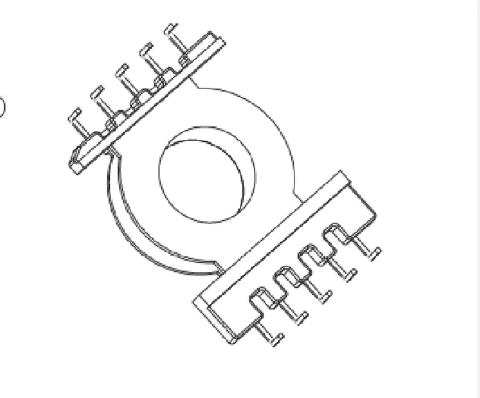 POT3312 высокочастотный силовой каркас POT3312 трансформаторный каркас POT3312 скелет крабьи лапы YT-330