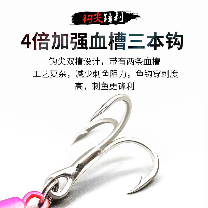 Tono frío Placa de hierro cebo Luya cebo tiro largo mar pesca lubina caballa cebo explosión pesca orilla fundición simulación falso cebo artes de pesca