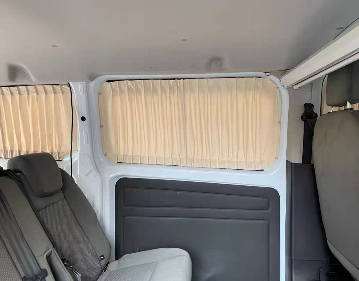 Dana V1 Dana M1 camping car front and rear partition curtains, suede air conditioning curtains, sun protection and heat insulation curtains