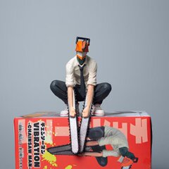 大模型 電動のこぎり人形 フリューしゃがみ電動のこぎり人形 フィギュア アニメ周辺モデル オーナメント
