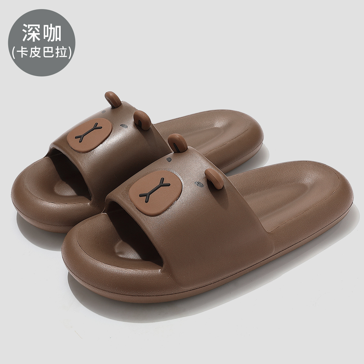 Zapatillas de EVA para mujer, baño de verano, baño, antideslizantes, zapatillas de interior para el hogar para hombre con sensación de caca para hombre, venta al por mayor