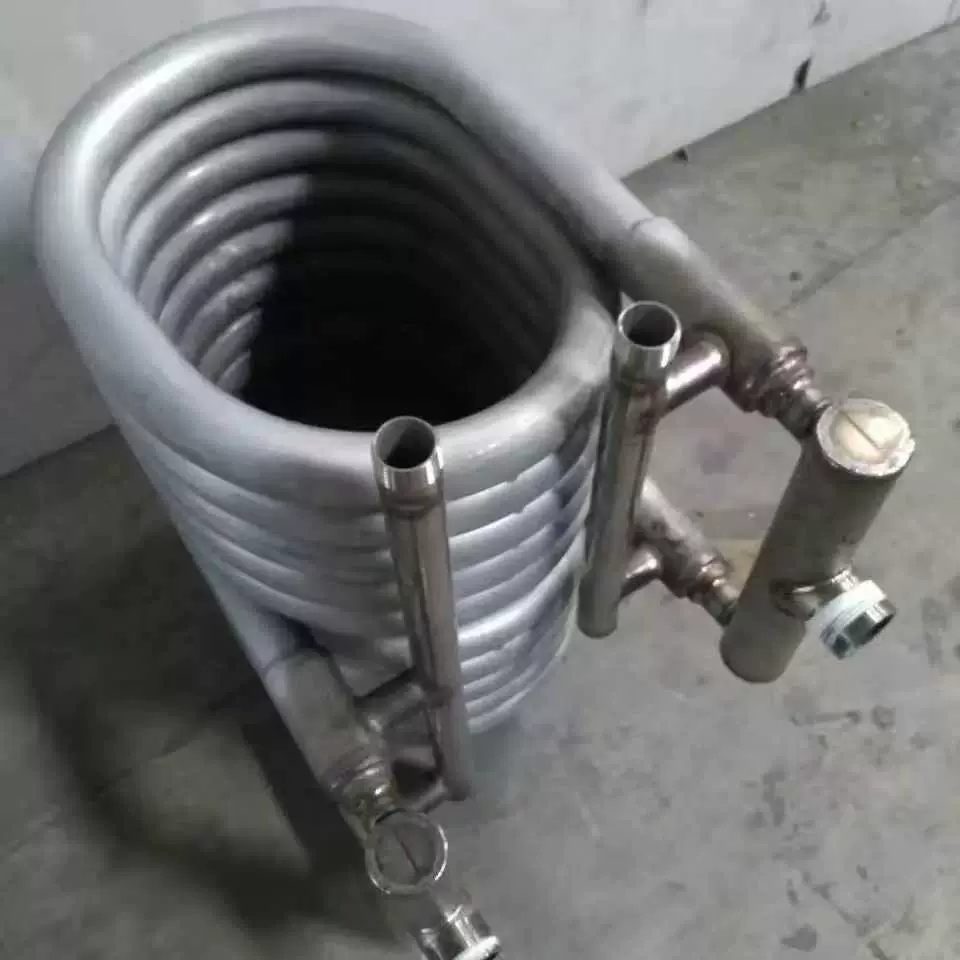 船用冷凝器 蒸发器  钛管套管换热器 冷凝器 蒸发器船舶专用空调