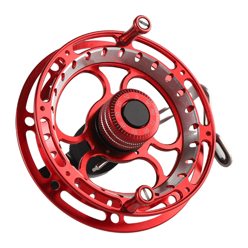 Carrete de pesca Golden Shark King, totalmente metálico, octagonal, resistente al viento y al fuego, duradero, portátil, ligero, carrete para pescar.