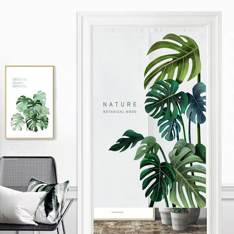 Dropshipping New Four-Season Door Curtain Hanging Curtain Trendy Room Divider Curtain Bathroom Hanging Curtain