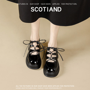 ����Ů2025���¸���׆�ЬŮϵ���ɸ�Ь�������ߺ�ɫ���^�߸�ƤЬ