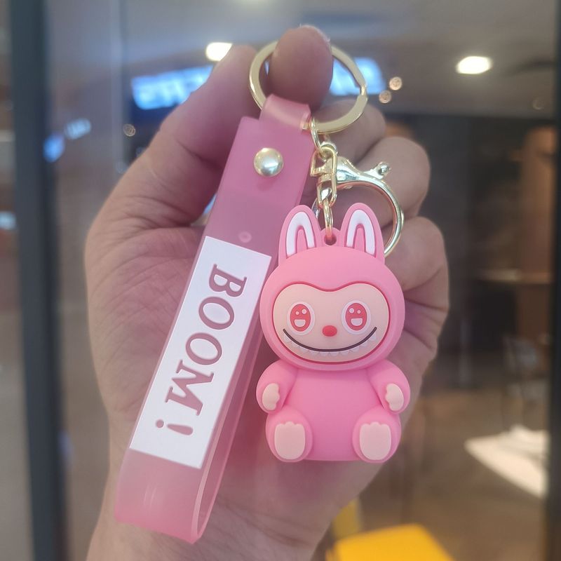 クリエイティブホットスタイルラブブキーホルダー漫画リトルシープペンダントおもちゃベビーグラバーかわいいキーチェーンリング卸売|undefined