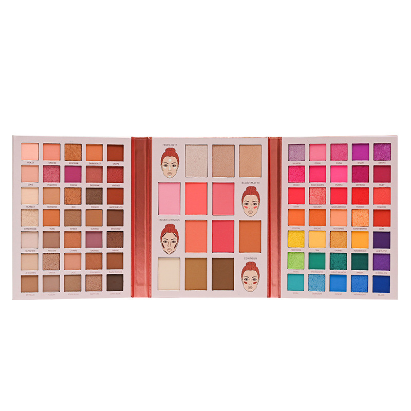 Eye shadow, 82 colors