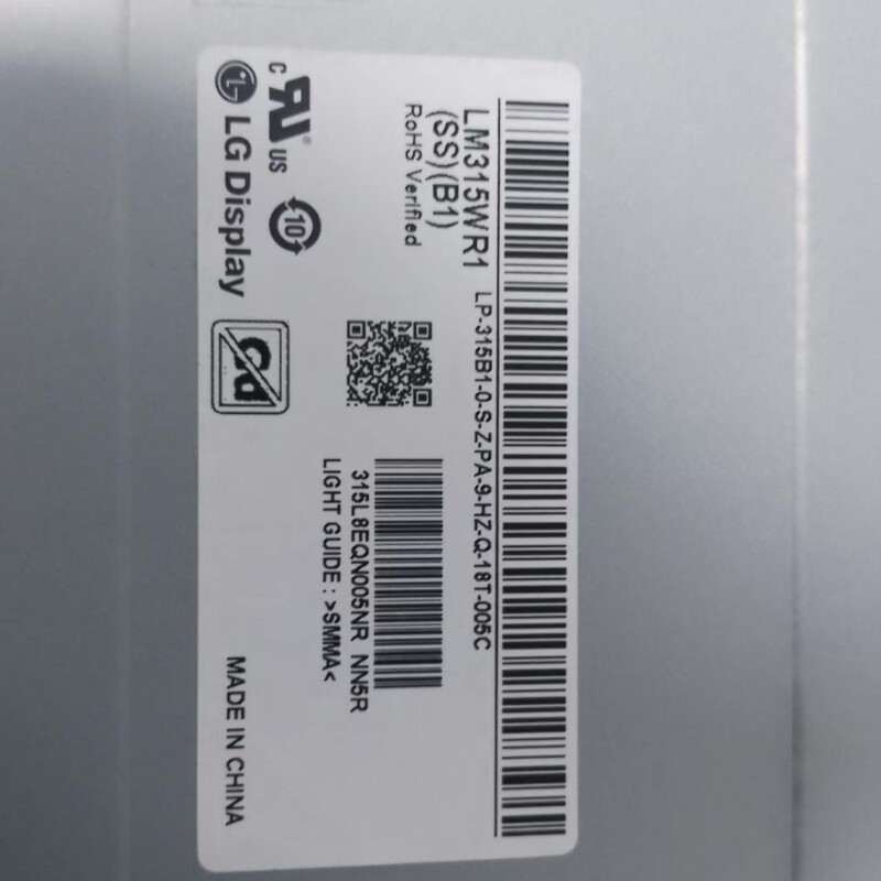 Lm315Wr1-Ssb1Lg 32inch New Original A-Grade 4K Lcd Screen Hd High-Definition Screen with High Color Gamut Display