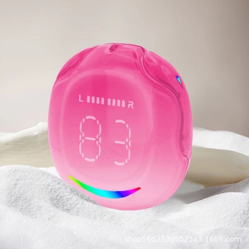 LD3渐变色数显女生蓝牙耳机高颜值零延迟HIFI级立体声超长续航|undefined
