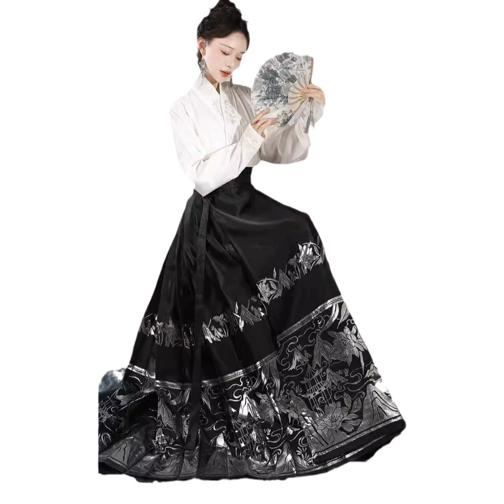 Luo Zhu [Snow Lotus] Оригинальный креативный тканый Золотой жилет, юбка, улучшенный рукав самолета, Новая женская повседневная работа в китайском стиле