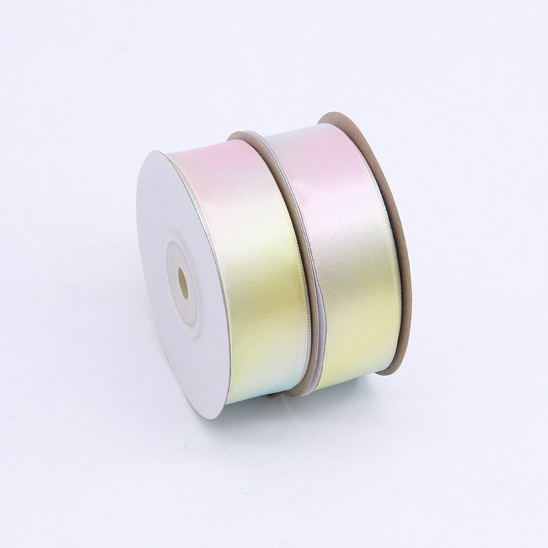 2.5cm cintas coloridas caramelos bocadillos envases de cintas hechas a mano flores pastel regalo cinta de vendaje