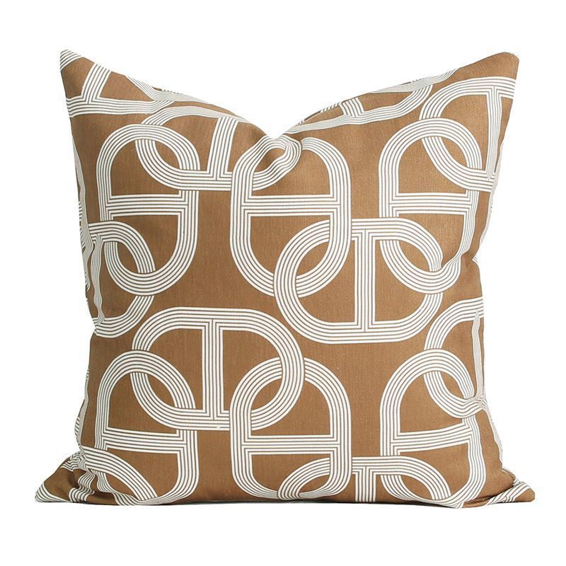 Francia INS sofá crema de viento almohada sala de estar almohada de madera nórdica moderna almohada de lujo ligera casa de Han