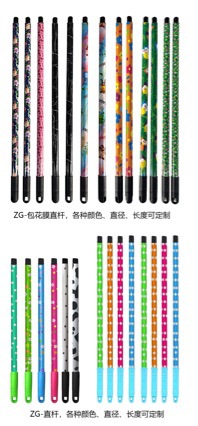 厂家直供花膜杆 花膜拖把杆 花膜扫把杆 PVC花膜