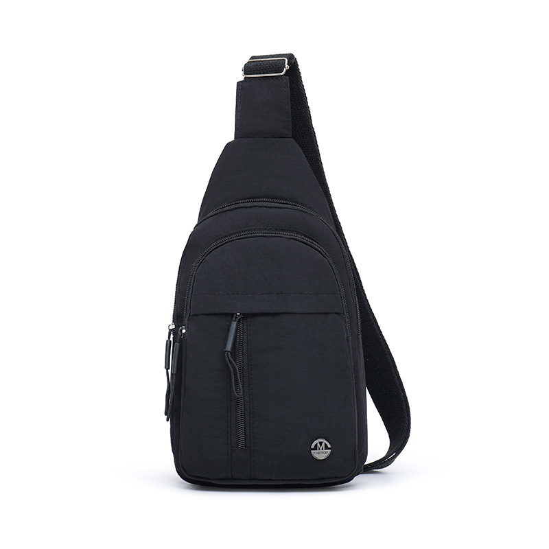 Bolso de pecho de tendencia transfronteriza para mujer multifuncional nuevo bolso de mensajero ligero hilo bordado tendencia mochila deportiva pequeña bolsa diagonal