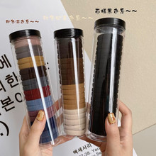 简约高弹力扎头发橡皮筋女高马尾发绳不伤发耐用头绳百搭发圈头饰