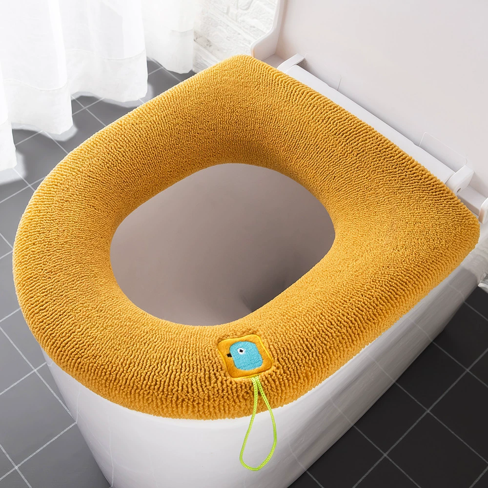 Универсальный туалет, knitted pillow четырех времен года, кольца для домашнего использования, увеличенная толщина, стираемые