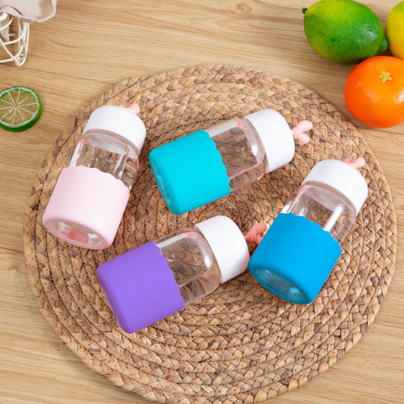 Diameter 6.5cm Fairy Cup Silicone Cup Cover with Floral Edge Insulation Anti-slip Sleeve Silicone Protective Cover for Logo Printing