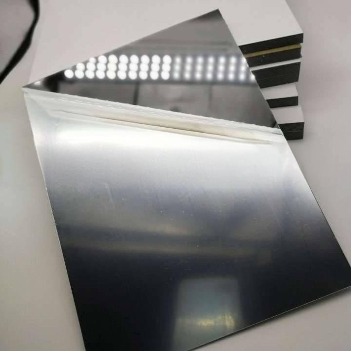 Round and Square Plastic Mirrors, Acrylic Mirrors, Non-Cutting-Resistant, Lightweight, Anti-Cut, High Transparency