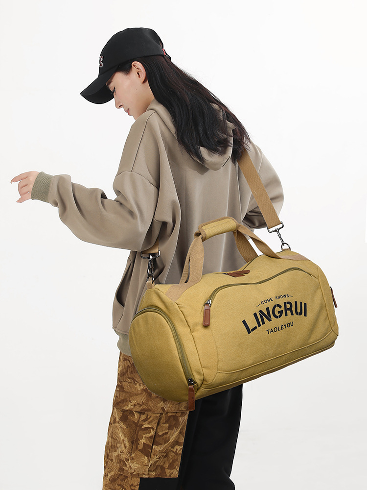 025 nueva bolsa de viaje para hombres y mujeres de gran capacidad bolsa de equipaje a prueba de rociamientos separación seca y húmeda mochila deportiva de fitness