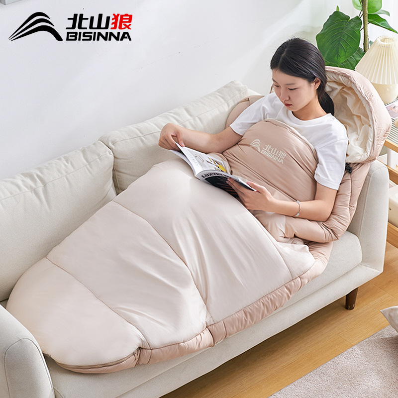 户外成人露营野营睡袋加厚保暖防寒大人办公室旅行隔脏睡袋便携式