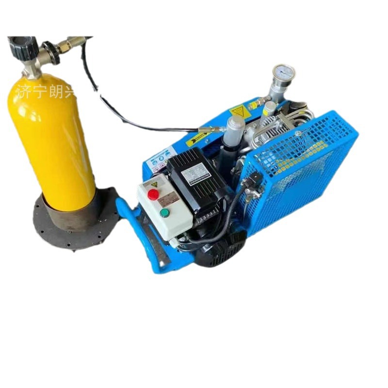 Bomba de llenado de aire de 100L Bomba de llenado de respirador de aire de presión positiva Bomba de inflado de aire de alta presión