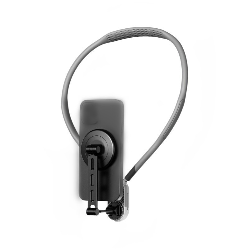 Transfronterizo nuevo cuello colgante de teléfono móvil en vivo soporte de disparo Vlog aspirador cuello colgante de teléfono POV Phone Holder