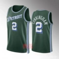 Pistons #2 Green 23 City Heat Pressed