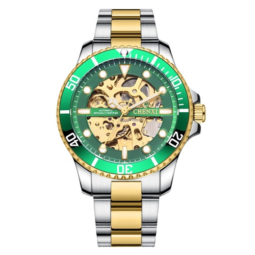 CHENXI/Chenxi Water Ghost Skeleton Fully Automatic Mechanical Watch Cross-border Fashion Waterproof Men's Mechanical Watch