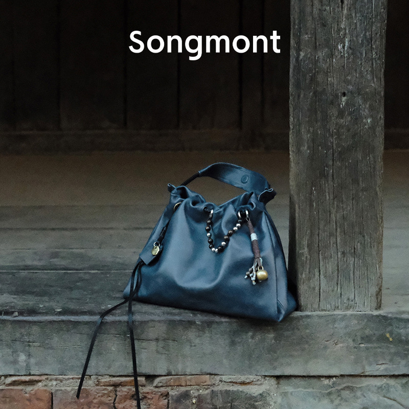 【ウェンチと同じスタイル】Songmont 山下裕松 バイナ トートバッグ 大容量 ゴミ袋 通勤 ホーボーバッグ|undefined