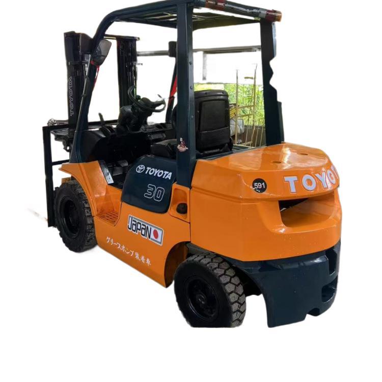 Toyota 3 toneladas 5 toneladas carretillas elevadoras de segunda mano| Hangzhou 1,5 toneladas 2 toneladas de segunda mano carretilla elevadora eléctrica