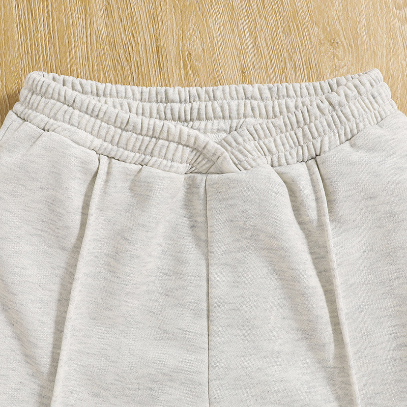 Set da ragazza per bambini, primavera, nuova moda, Street Blast, pantaloni a gamba larga, a maniche lunghe, con top corto_voghion.com