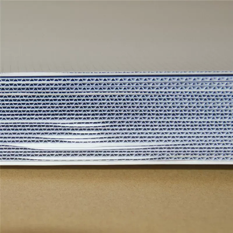 瓦楞纸批发 高强度三层白色E坑纸 白色E瓦楞纸厂家批发