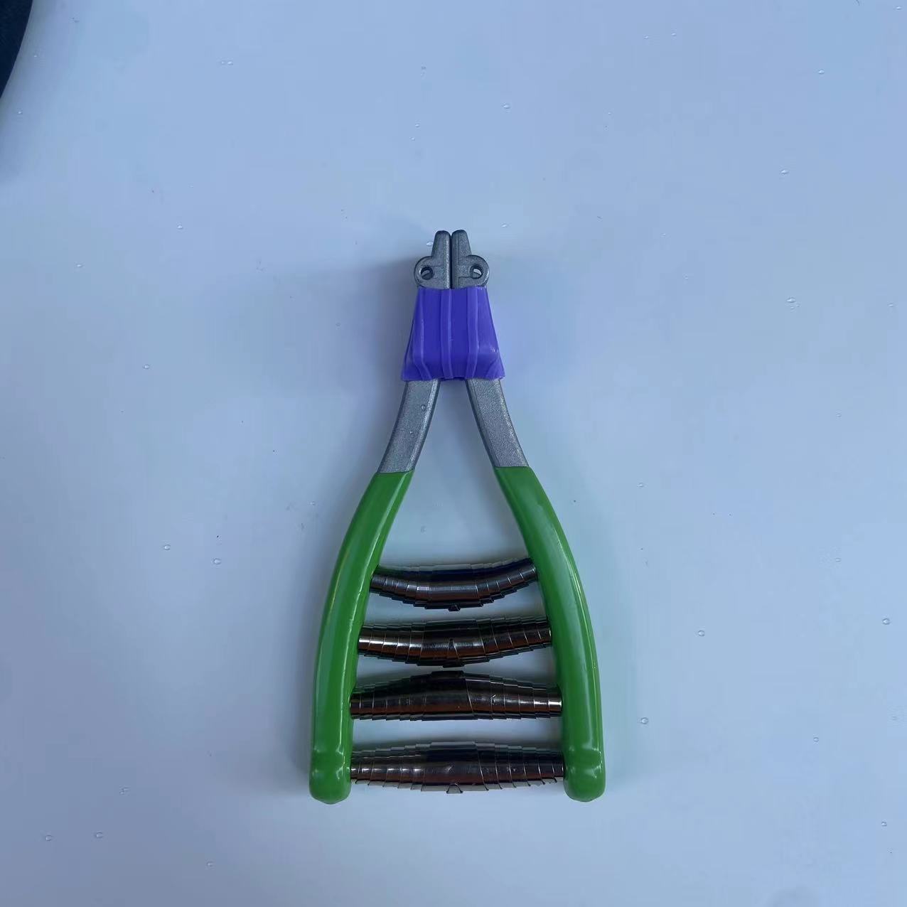 Bádminton raqueta de tenis manual tire la máquina roscado arranque abrazadera alicates resistencia cuatro primavera descompresión pad herramienta fijación