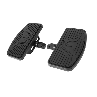 Motorcycle accessories: Universal front and rear footrests for the Honda CB300R, suitable for modification (Motorcycle pedals) - honda-scooter-black
