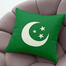 抱枕国旗印花靠枕套防水沙发靠垫客厅家居用品装饰抱枕厂家批发