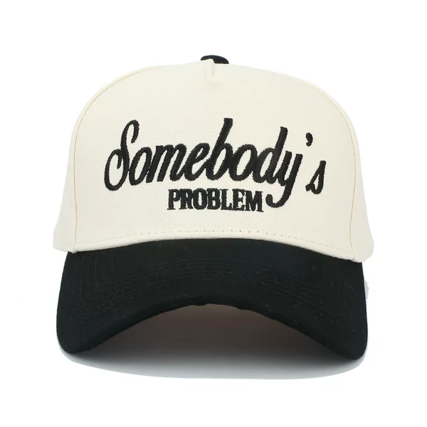 Cross-Border Somebody Trucker Hat Men's Letter Embroidery Baseball Cap Fashion Color Matching Valentine's Day Couple Hat