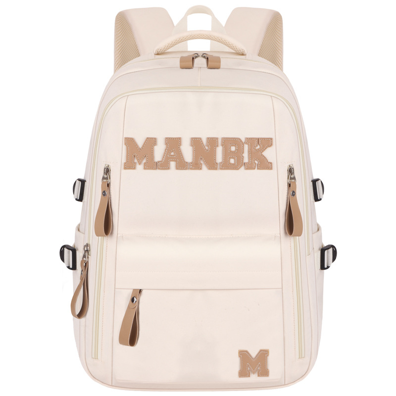 26 nuevos estudiantes de secundaria baja mochila de gran capacidad de transporte ligero de viaje de alta edad mochila de hombro para hombres y mujeres