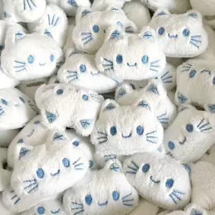 Голубой котёнок DIY-аксессуар для заколок шапок и телефона