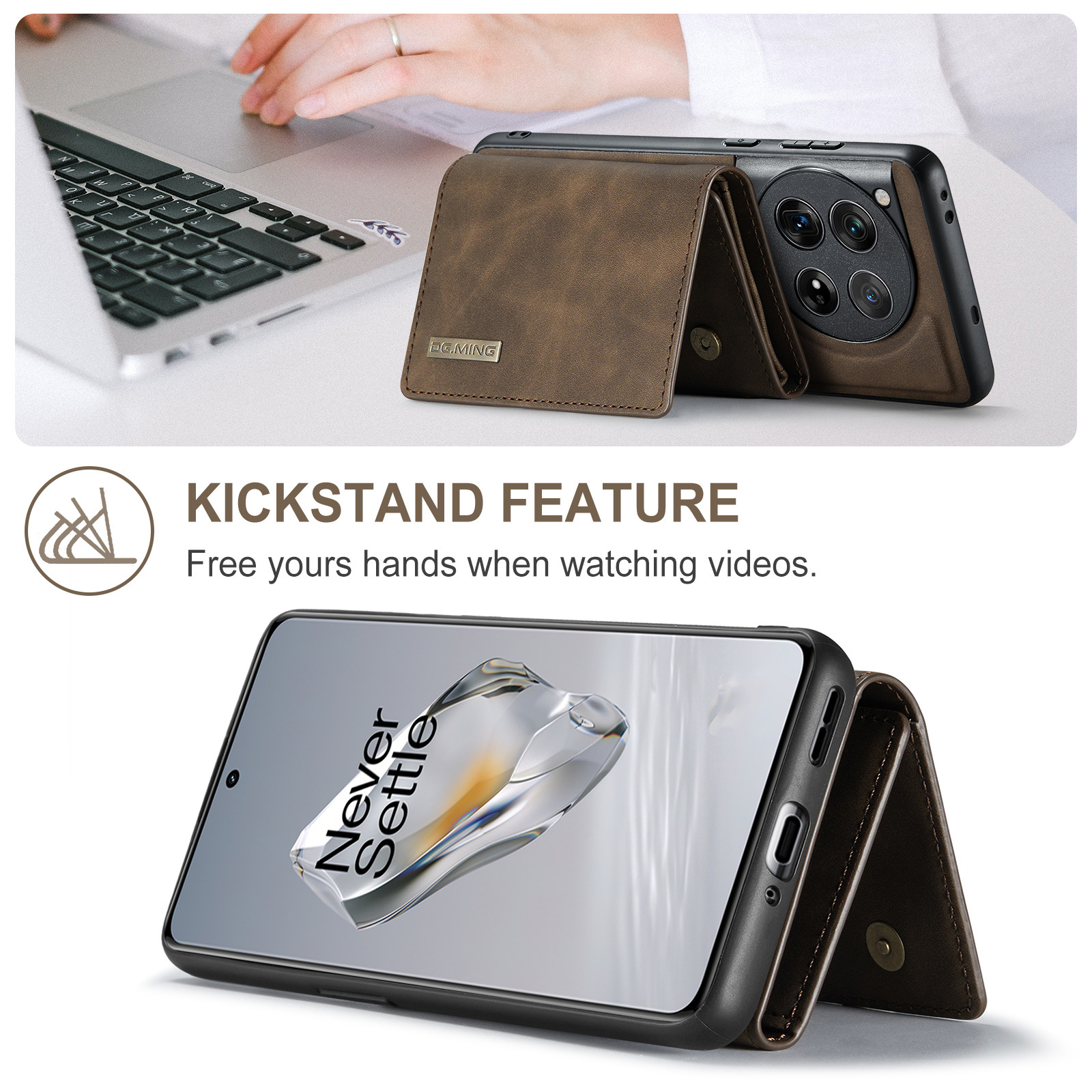 M1 per One Plus one plus 12 portafoglio multifunzionale custodia protettiva in pelle one plus 1 12 custodia magnetica per telefono_voghion.com